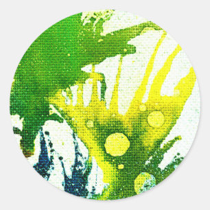 Polychromoptic #2B by Michael Moffa Classic Round Sticker