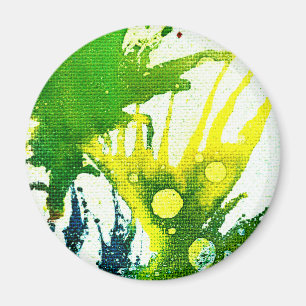 Polychromoptic #2B by Michael Moffa Magnet