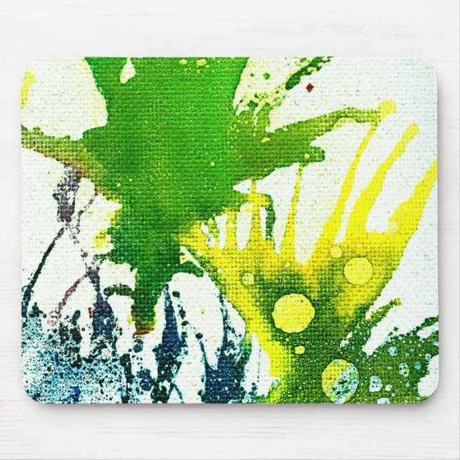 Polychromoptic #2B by Michael Moffa Mouse Pad (Front)