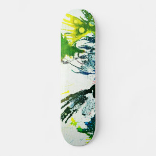 Polychromoptic #2B by Michael Moffa Skateboard