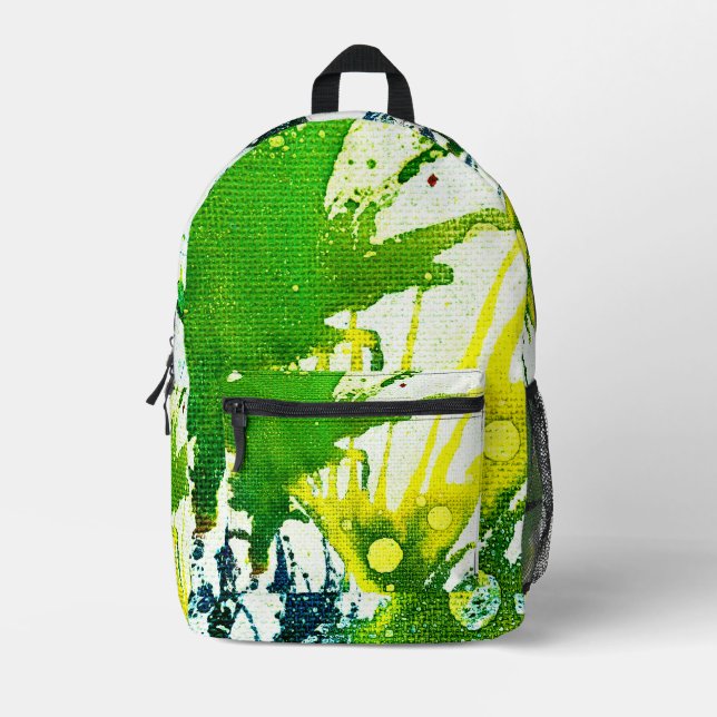 Polychromoptic 2B from Michael Moffa Printed Backpack (Front)