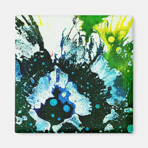 Polychromoptic #2C by Michael Moffa Magnet