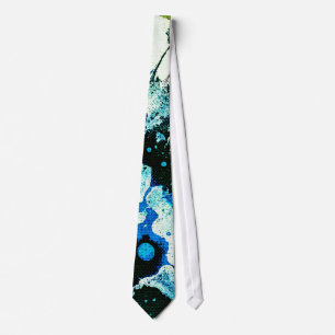 Polychromoptic #2C by Michael Moffa Tie