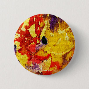 Polychromoptic #3 by Michael Moffa 2 Inch Round Button