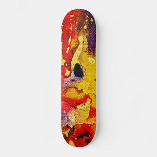 Polychromoptic #3 by Michael Moffa Skateboard