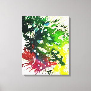 Polychromoptic #4 by Michael Moffa Canvas Print