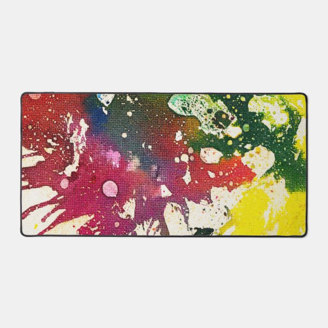 Polychromoptic #4 from Michael Moffa Desk Mat (Front)