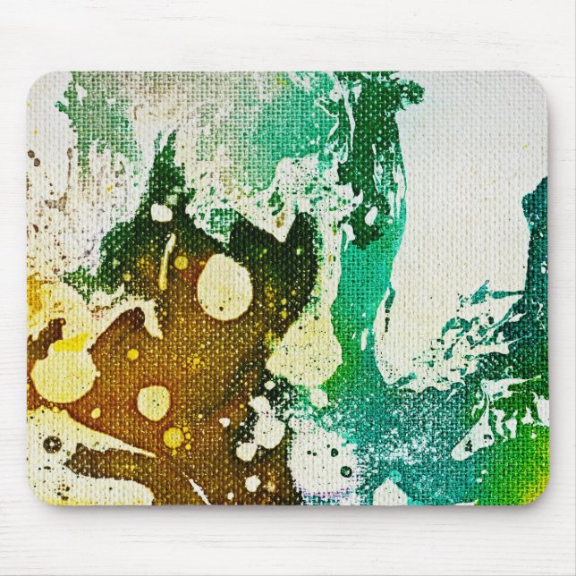 Polychromoptic #5 by Michael Moffa Mouse Pad (Front)