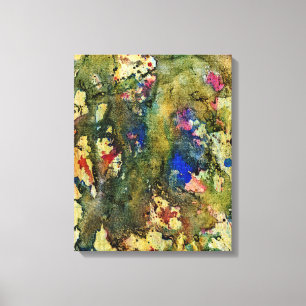 Polychromoptic #6 by Michael Moffa Canvas Print
