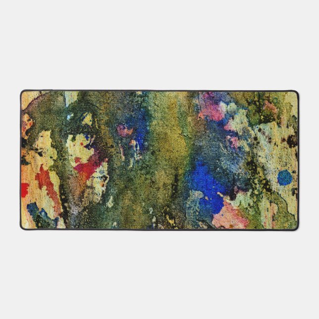 Polychromoptic #6 from Michael Moffa Desk Mat (Front)