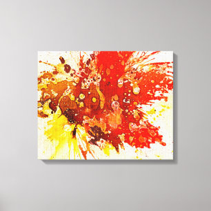 Polychromoptic #9 by Michael Moffa Canvas Print