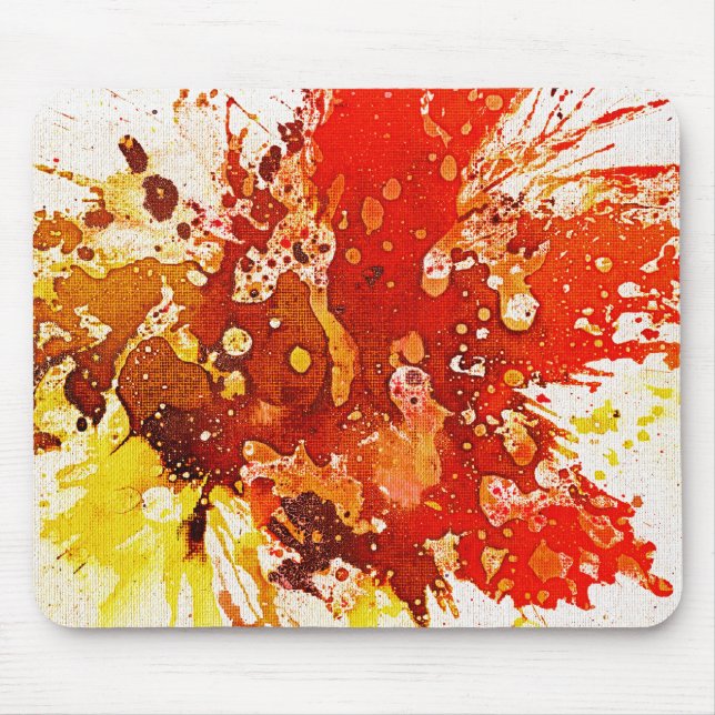 Polychromoptic #9 by Michael Moffa Mouse Pad (Front)