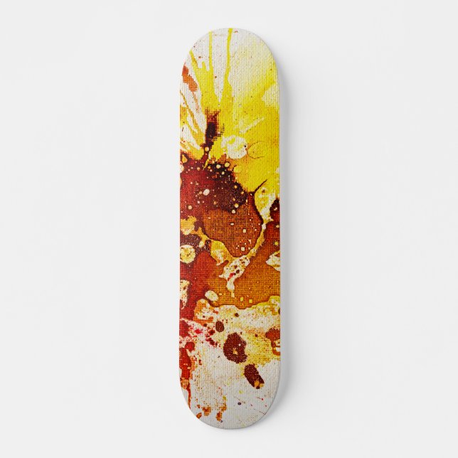 Polychromoptic #9 by Michael Moffa Skateboard (Front)