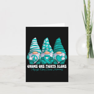Polycystic Kidney Disease Awareness Month Teal Rib Card