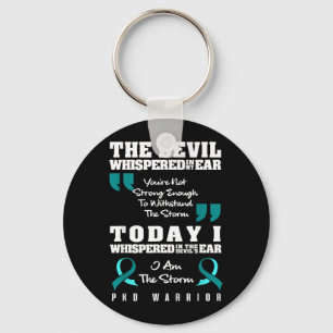Polycystic Kidney Disease Shirt Pkd Awareness Keychain