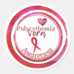 Polycythemia Vera Awareness Envelope Seals