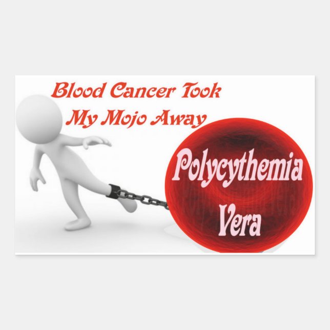 Polycythemia Vera Cancer Took My Mojo Sticker (Front)