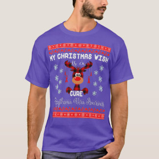 Polycythemia Vera my christmas wish is a cure T-Shirt