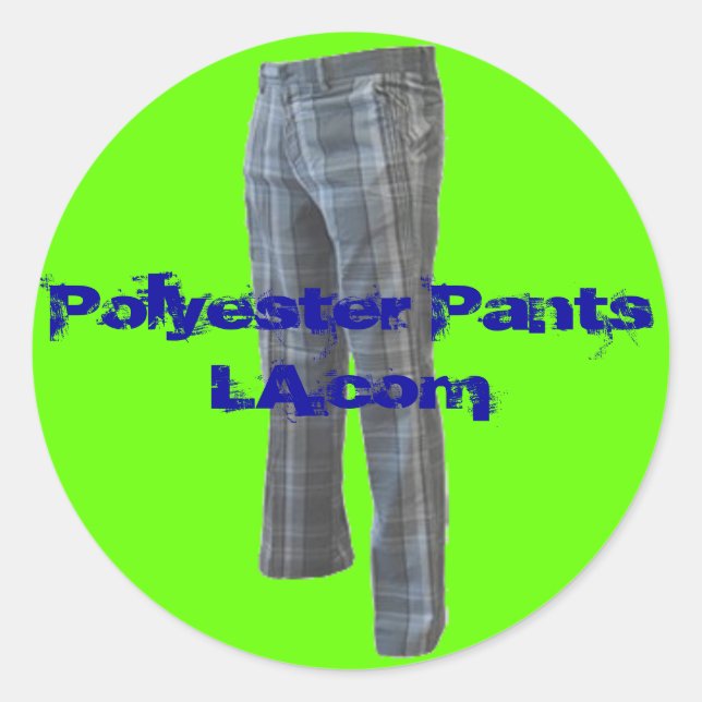 Polyester Pants LA Logo Sticker (Front)