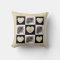 Polyester Photos & Hearts Throw Pillow 16" x 16"
