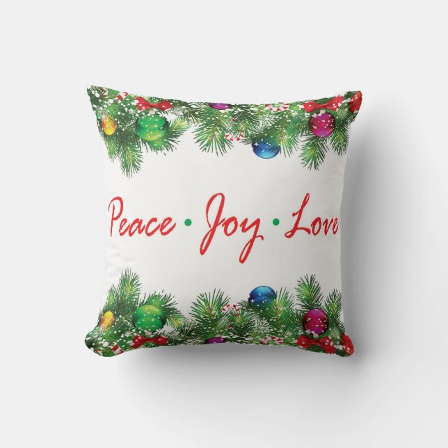 Polyester Throw Pillow, Throw Pillow 16" x 16" (Front)