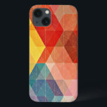 Polygon Abstract iPhone 13 Case<br><div class="desc">Beautiful Polygon Abstract Pattern !</div>
