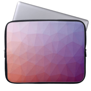 polygon abstract. Modern abstract illustration wi Laptop Sleeve