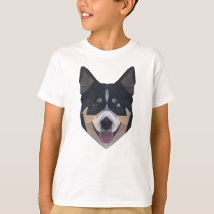 Polygon Art - Dog Wolves - Wild Sweet Animals T-Shirt