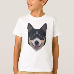 Polygon Art - Dog Wolves - Wild Sweet Animals T-Shirt