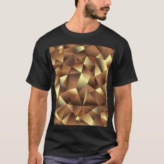 Polygon Background: Abstract Textured Art T-Shirt