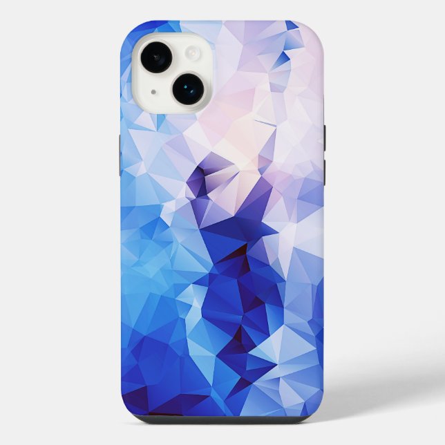 Polygon graphic iPhone case (Back)
