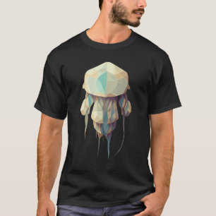 Polygon Jellyfish Cute Low Poly T-Shirt