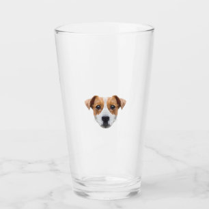 Polygon JRT Dogfather Dog Mom Dog Lover Jack Glass