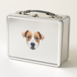 Polygon JRT Dogfather Dog Mom Dog Lover Jack Metal Lunch Box