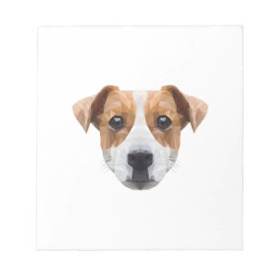 Polygon JRT Dogfather Dog Mom Dog Lover Jack Notepad