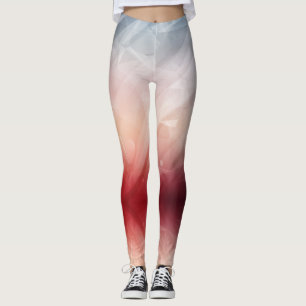 Polygon Love - Power Yoga Leggings