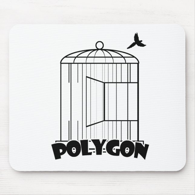 Polygon Mouse Pad (Front)