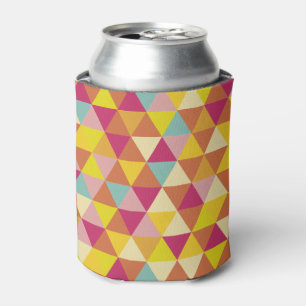 Polygon Multi colour Triangles in Geometrical Can Cooler