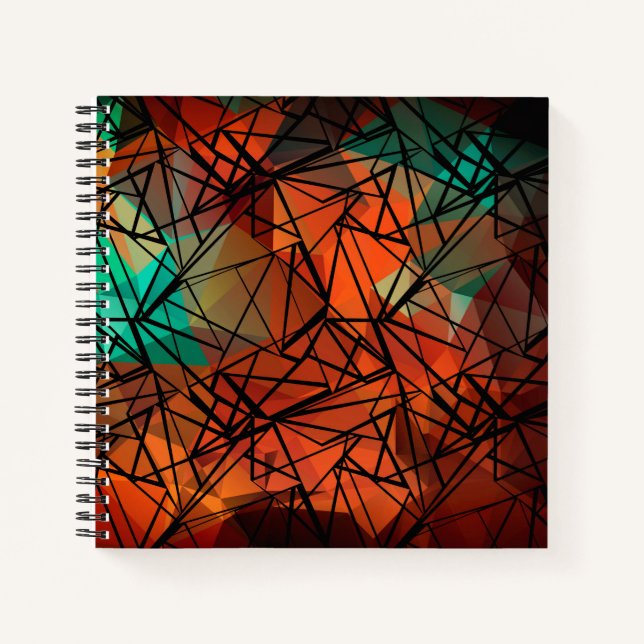 Polygon, painting notebook (Front)