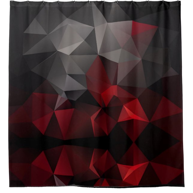 Polygonal , black and red (Front)