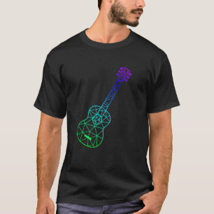 Polygonal Guitar Lead Guitarist Bassist For Men An T-Shirt