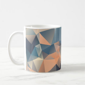 Polygonal Mosaic: Creative Geometrical Elegance. Coffee Mug
