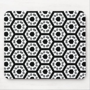 Polygons v1 mouse pad