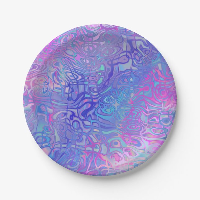 polyharmonic synesthesia : paper plate (Front)
