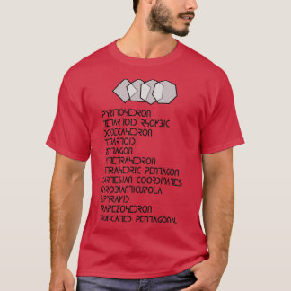polyhedron polyhedra regular polyhedron polyhedron T-Shirt