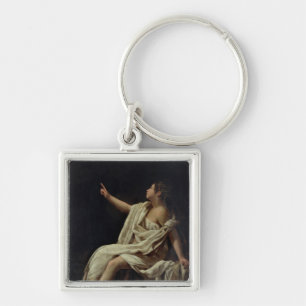 Polyhymnia, the Muse of Lyric Poetry, 1620 Keychain