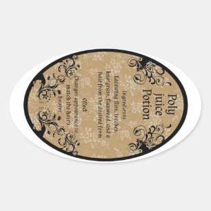 Polyjuice potion label