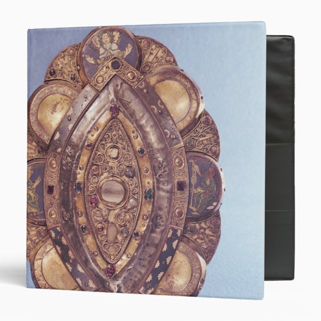 Polylobed elliptical reliquary binder (Front/Inside)