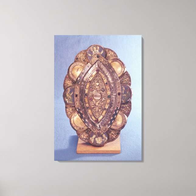 Polylobed elliptical reliquary canvas print (Front)