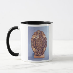 Polylobed elliptical reliquary mug